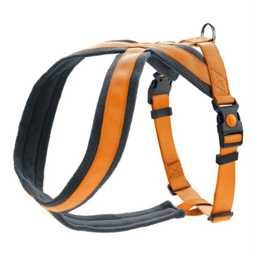 Comparer les prix de Harnais Pour Chien Hunter London Comfort 73-100 Cm Orange Taille L