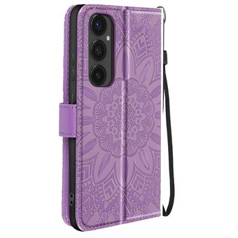 Étui Portefeuille Avizar Pour IPhone 16 Pro Max - Similicuir Rose Clair - Dragonne Incluse - Neuf