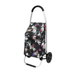 Caddie Chariot De Course 50L Zèbre - Léger Et Robuste Pour Vos Achats