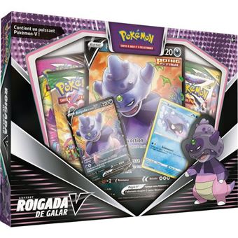 Coffret cartes pokémon v roigada de galar