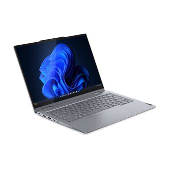 Lenovo ThinkBook 14 2-in-1 G5 IAU 21SQ - Conception inclinable - Intel Core Ultra 5 - 225U / jusqu'à 4.8 GHz - Win 11 Pro - Intel Graphics - 16 Go RAM - 512 Go SSD NVMe - 14" IPS écran tactile 1920 x 1200 - Wi-Fi 6E, Bluetooth - gris luna - clavier : Su