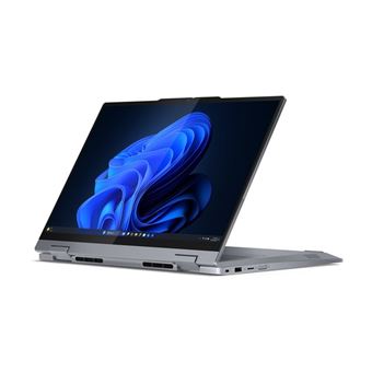 Lenovo ThinkBook 14 2-in-1 G5 IAU 21SQ - Conception inclinable - Intel Core Ultra 5 - 225U / jusqu'à 4.8 GHz - Win 11 Pro - Intel Graphics - 16 Go RAM - 512 Go SSD NVMe - 14" IPS écran tactile 1920 x 1200 - Wi-Fi 6E, Bluetooth - gris luna - clavier : Su