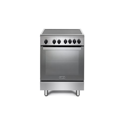  De'Longhi DMX 64 INL four et cuisini&egrave;re A Electrique Plaque avec zone &agrave; induction Noir, Acier inoxydable