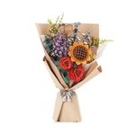 Wooden Bloom Craft: Bouquet de fleurs