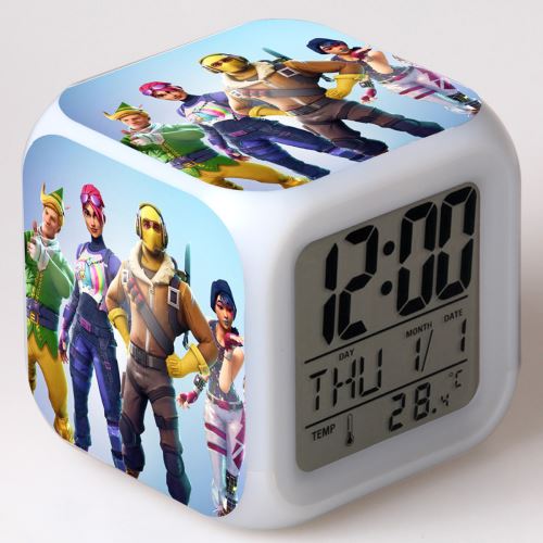 Stack Multicolore Réveil Enfant Led Multifonctionnel Coloré Cadeau - Fortnite #18