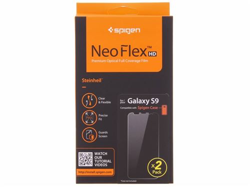 Film en verre trempé Spigen Neo Flex Hd pour Galaxy S9