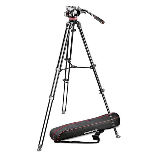 Manfrotto MVK502AM - Statief - met Manfrotto MVH502A Pro Video Head