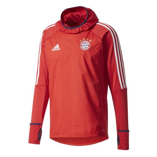 Training top winter FC Bayern Munich 2017/2018 Rouge