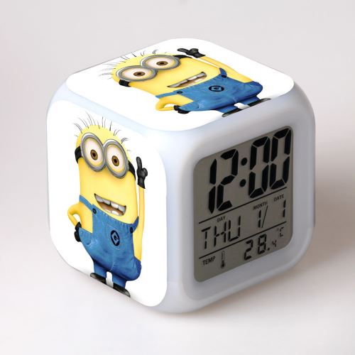 Stack Multicolore Réveil Enfant Led Multifonctionnel Coloré - Minions #18 - Image 1