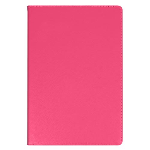 Avizar Housse pour Huawei MediaPad M5 Lite Fonction Support Rotatif 360° Rose fushia