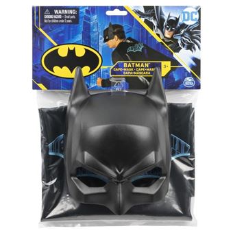 Déguisement enfant Spin Master Cape et masque Batman Noir