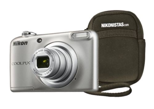 Nikon COOLPIX A10 + Case 16.1MP 1/2.3 CCD 4608 x 3456pixels Argent - appareils Photos numériques (Secteur, Batterie/Pile, Appareil-Photo Compact, 1/2.3, 4,6-23 mm, Auto, LCD)