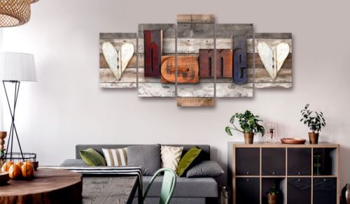 Tableau - Enchanted Cottage .Taille : 100x50