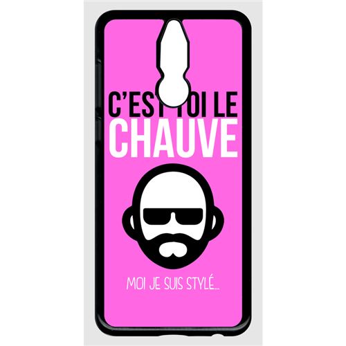 Coque huawei mate 10 lite modèle lite c est toi le chauve moi je suis styl 9