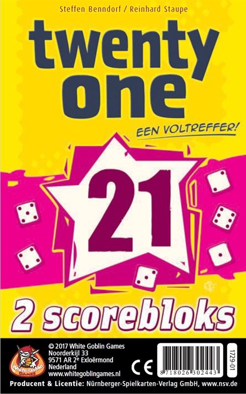White Goblin Games kit d'extension (21Twenty One ) marqueurs