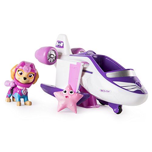 Paw Patrol - Sea Patrol Skyes Transforming Sea Patrol Vehicle - Comprend Skye Figurine Bonus Sea Friend - 3 ans et plus