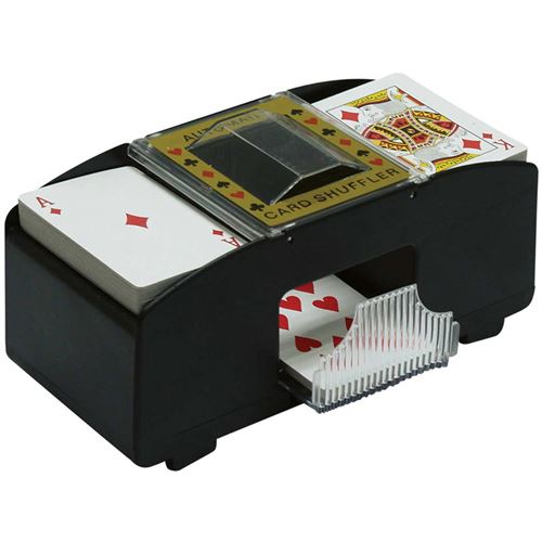 Accessoire doutil de mélangeur de Cartes à 2 étages Automatique électrique pour Adultes âgés Fictory Mélangeur de Cartes 