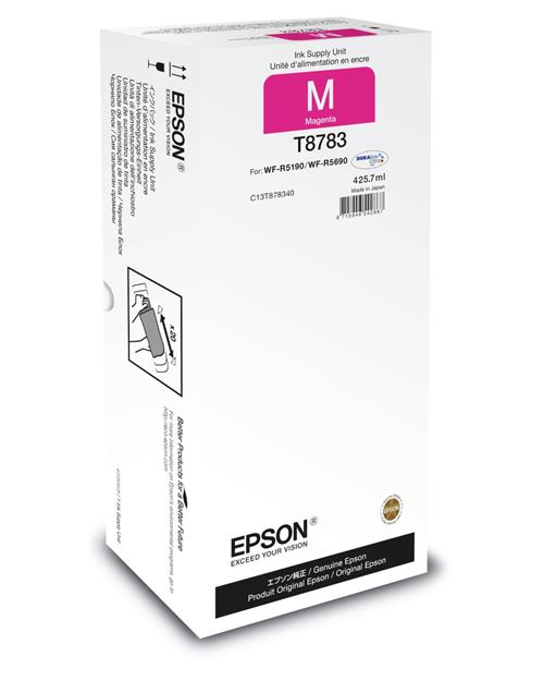 Epson c13t878340 cartouche dencre rose 