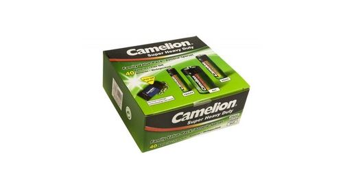 Set économique 40 piles CAMELION + Lampe de poche avec porte clé