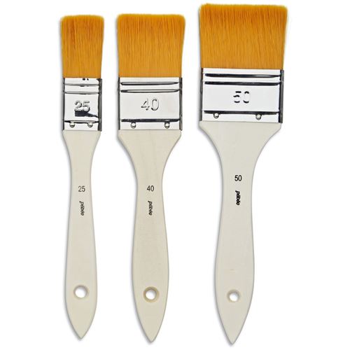 Pinceau Pebeo - 3 spalters en polyamide doré
