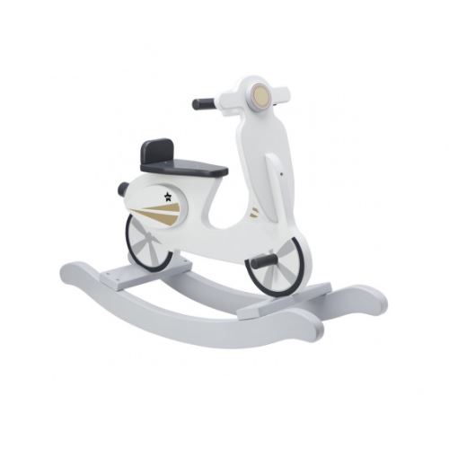 Kid's Concept scooter bosselé gris/blanc