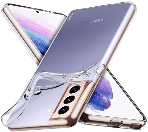 Advansia Coque de protection pour Samsung Galaxy S21 Plus Transparent Silicone