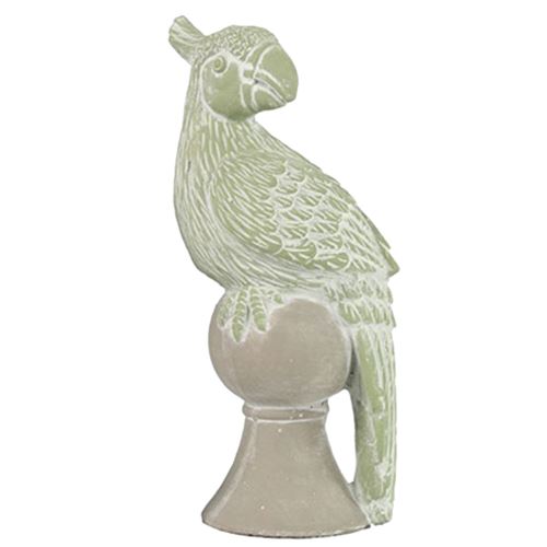 Statuette Perroquet - poterie 23 cm