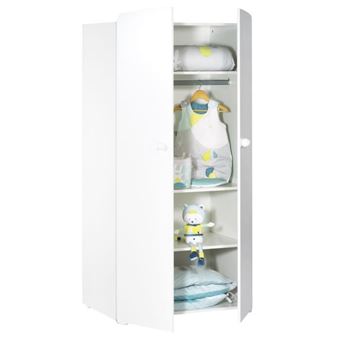 Baby Price New Basic Armoire Chambre Bebe 2 Portes Armoire Bebe