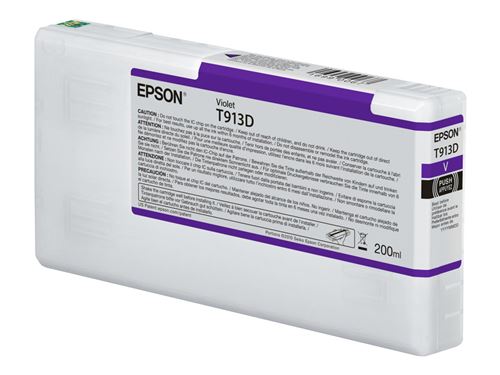 Epson T913D - violet - originale - cartouche d'encre