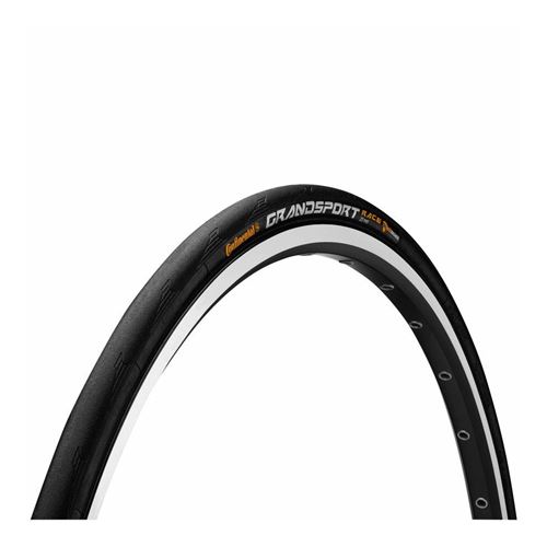 Pneu route 700 x 23 continental grand sport race noir-noir 180tpi 230g ts (23-622)