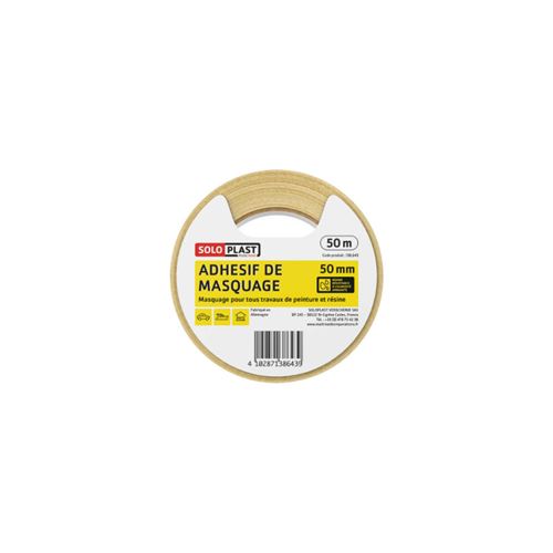 Adhésif de masquage Soloplast 50mm x 50m