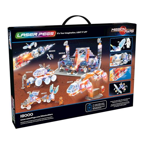 Jeu de construction Laser Pegs Mars Rocket Autres jeux de construction Achat prix fnac