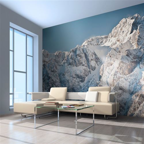 Papier peint Paysage enneigé, Alpes-Taille L 400 x H 309 cm