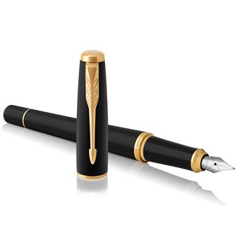 Stylo plume Parker Urban Finition noire estompée avec attributs dorés