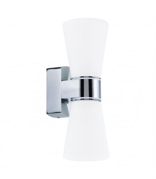 Applique CAILIN 2 ampoules chrome