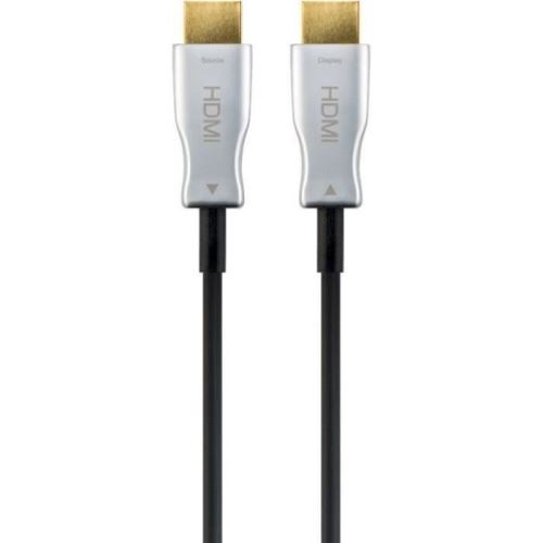 Wentronic HDMI A M-M 30m, 30 m, HDMI Type A (Standard), HDMI Type A (Standard), Compatibilité 3D, 18 Gbit-s, Noir