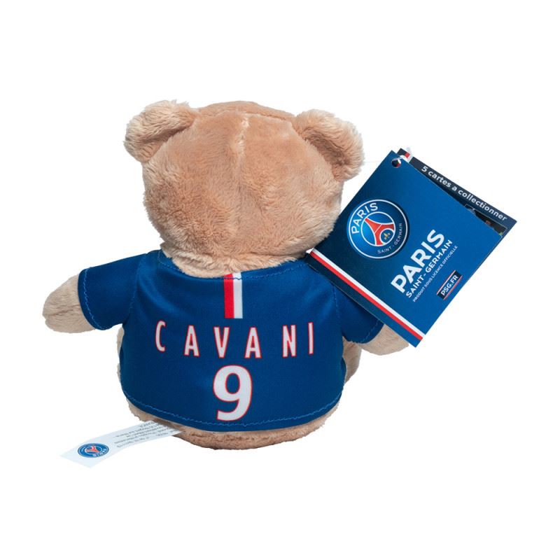Peluche PSG Ours Gaston 20 cm Cavani Accessoire poupee Achat prix fnac