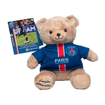 Peluche PSG Ours Gaston 20 cm Cavani