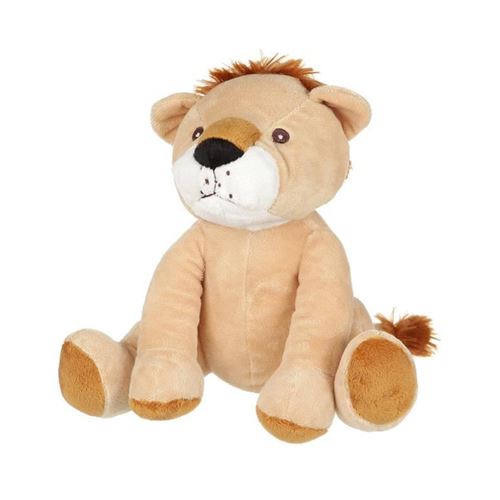 Peluche Lion - assis - 21 cm