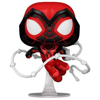Figurine Funko Pop Marvel Spider-Man Miles Morales Crimson Cowl Suit