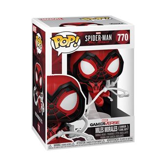 Figurine Funko Pop Marvel Spider-Man Miles Morales Crimson Cowl Suit