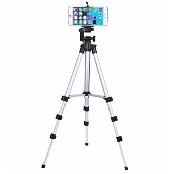Mini Trépied Araignée Flexible | Pour Smartphone, Tablette, Caméra | Rotule 360° | Rouge | EUROXANTY