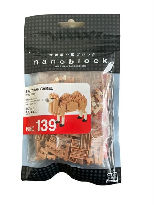 Nanoblock Bactrian Camel Nbc-139 160 Pièces Kawada