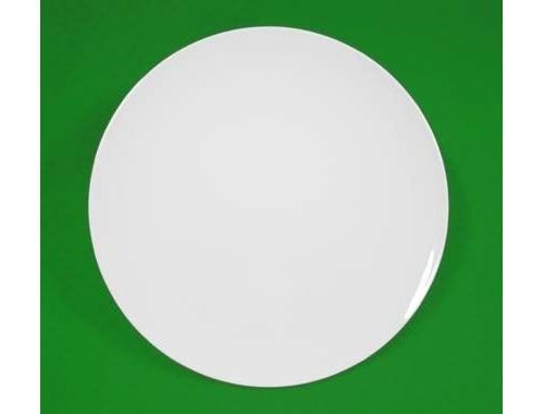 Plat à tarte 29 cm porcelaine blanche 6881