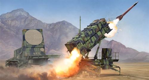 M901 Launching Station &an/mpq-53 Radar Radar Set Of Mim-104 Patriot Sam System (pac-2)- 1:35e - Trumpeter