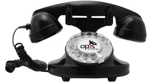 téléphone vintage Opis FunkyFon noir