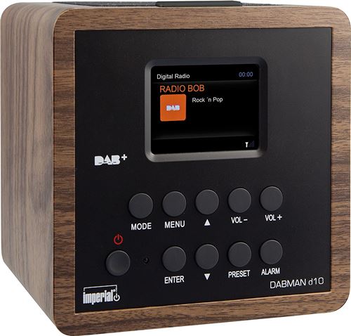 Imperial 22–270–00 DAB + et FM Radio réveil holzoptik