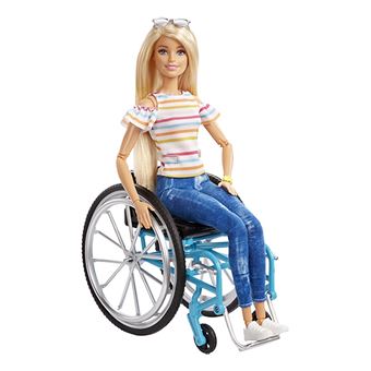 Poupée Barbie Fashionistas en chaise roulante Modèle aléatoire - Poupée -  Achat \u0026 prix | fnac