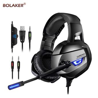 Casque Gaming BOLAKER ONIKUMA K5 Pro gris foncé pour PS4 Xbox One PC Console  - Casque audio - Achat \u0026 prix | fnac