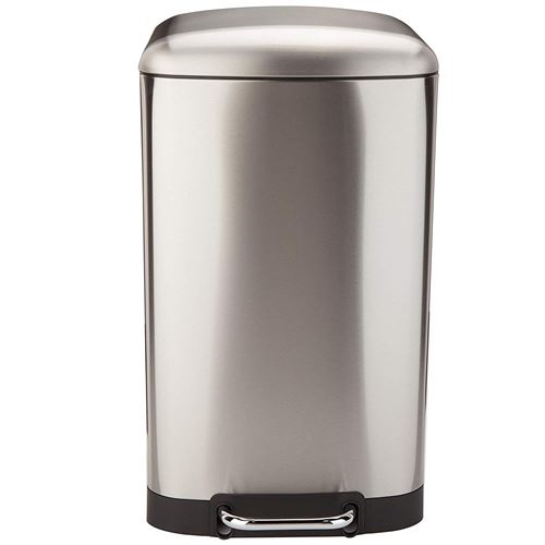 Poubelle de cuisine à pédale GREENWICH en inox 40L